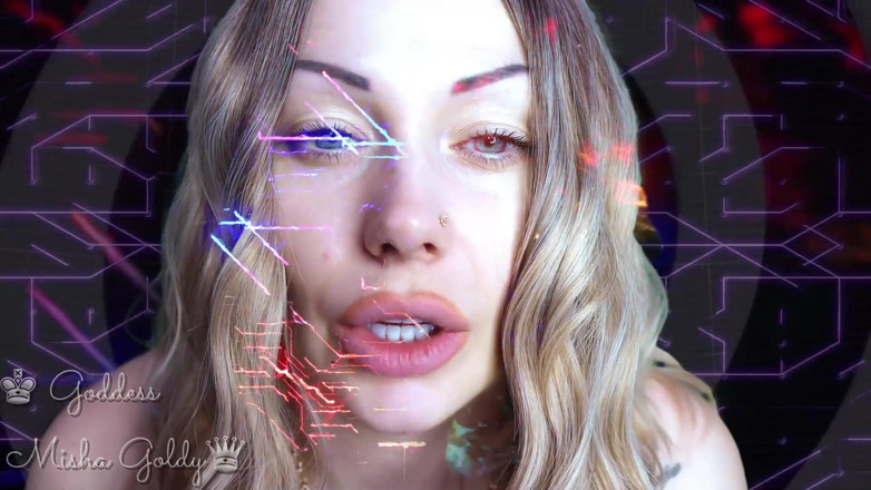 Goddess Misha Goldy: Hipmeryzujące przeprogramowanie mózgu! Szept wyzwalaczy ASMR i mocowanie oczu!