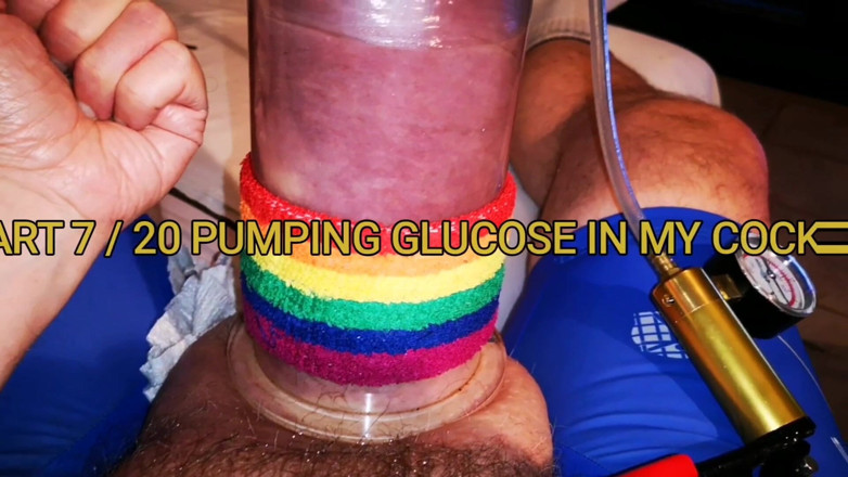 Monster_Meat_: Extremes schwanzpumpen wieder, nachdem sie glucose gemacht hat
