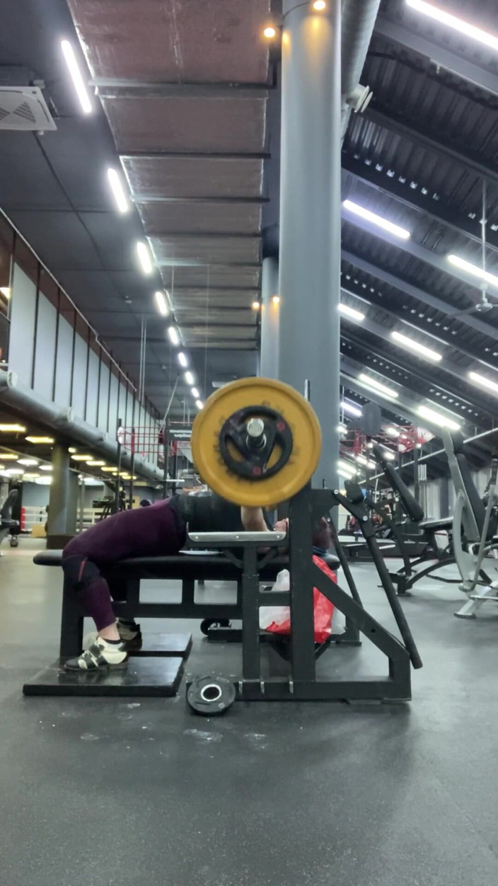 AnnaFit: Můj benchpress