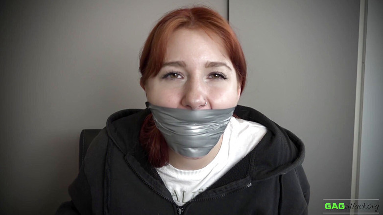 Gag Attack: Red Foxy - mordazas de cinta de PVC