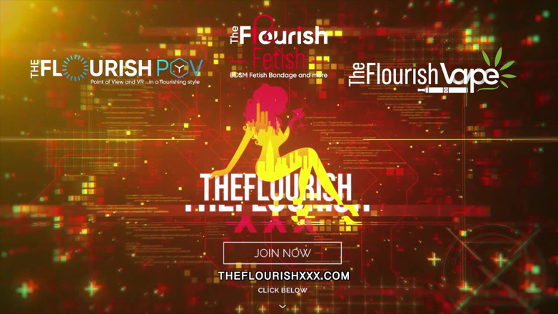The Flourish XXX: 黑人胖美女 Melody Melons 第一个演播室单人表演