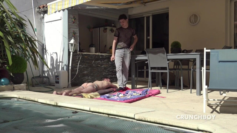 Hot guys from France: În aer liber cu Jimy Futută de Twink de 18 ani