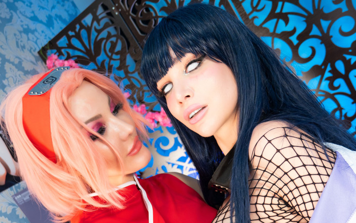 Ksu Colt: Hinata ve Sakura sahne arkası sert sürtükler