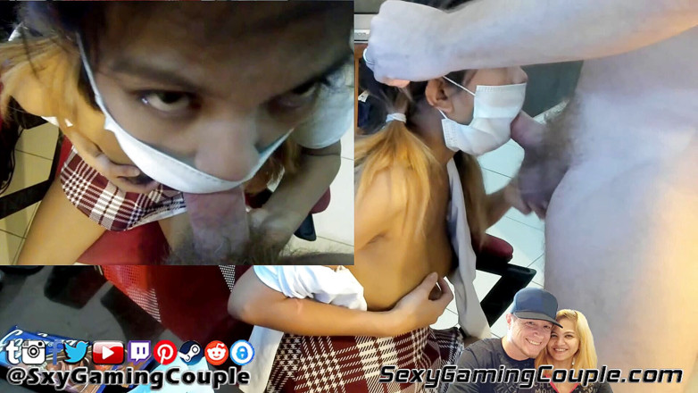 SexyGamingCouple: Thổi kèn cách ly từ nữ sinh đại học bán kẹo -...