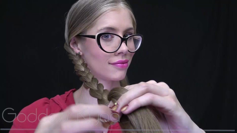 Kyaa Chimera: Capelli con le treccine stuzzica cazzo