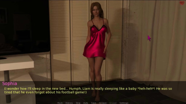 Visual Novels: Une femme et sa belle-mère, partie 15 - baise-la après le travail