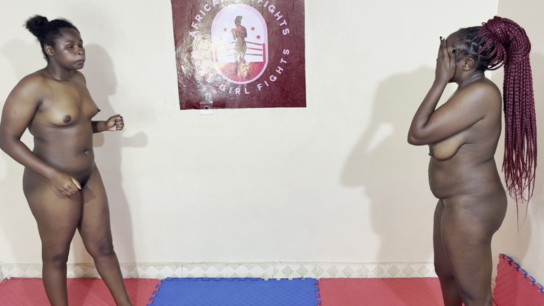 African Catfights: Luptă în ghetou 40: Cate vs Virginia goale Mma Catfight