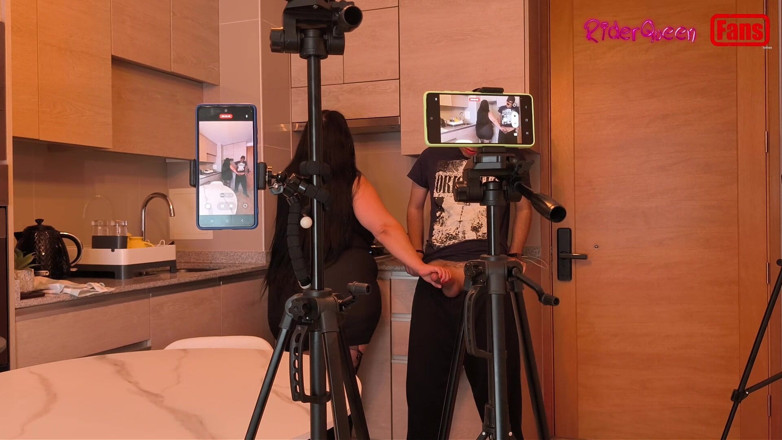 Riderqueen: Vidéo pour fans - un beau-fils rend visite à sa belle-mère dans...