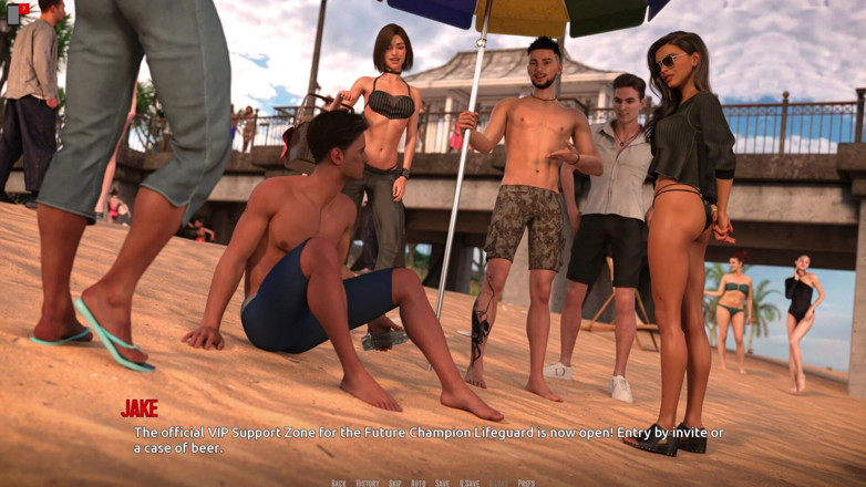 3D Cartoon Porn: Dominos Beach 19 Tryouts Rounds 2-3 Done Sfw