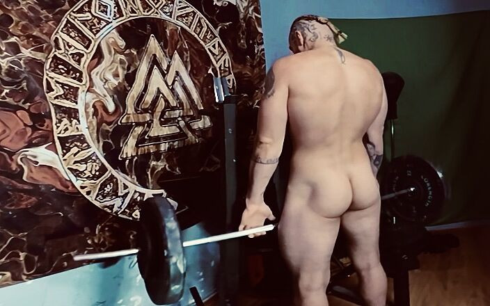 JackSpanish: Rituel de gym à poil - entraînement complet du corps et