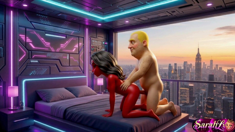 Sarahlyx: Romantisch stel in de slaapkamer Ai Hentai Asmr