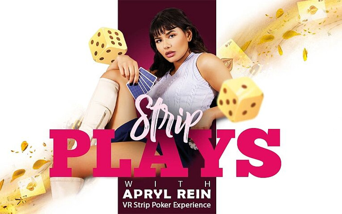 VRSpy: Strip brinca com Apryl Rein