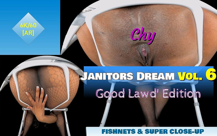 Ebony VR solos virtual reality adult films: Le rêve du concierge, vol. 6 - grosses résille BBW et trou...