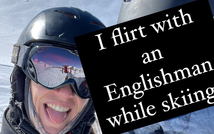 Lety Howl: Lety Howl suce un Anglais qu'elle draguera au ski Locker...