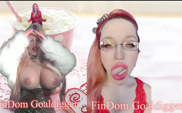 FinDom Goaldigger: Di bawah ejaan bibir besar saya