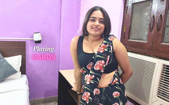 KingXhub: Desi Ayushi Bhabhi jogando cartas sexo jogo, vídeo hindi completo