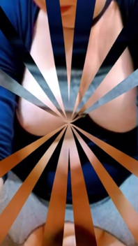 Crotchless Leggings Make It Easy to Ride a Fat Dildo