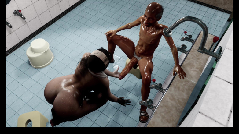 Why fuck so hard: 3D Reife MILF 3D bBW neckt den alten großen schwanz, um...