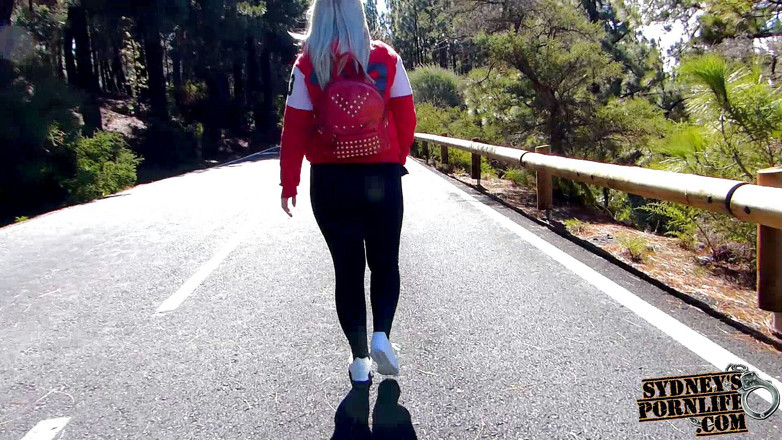 Sydneys porn life: Geile, blonde slet bij vulkaan Teide in Tenerife!