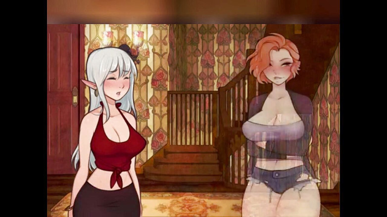 3DXXXTEEN2 Cartoon: Janna menyelesaikan pekerjaan pertamanya. Seks kartun porno 3D