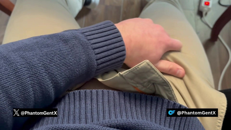 PhantomGentX: 퇴근 후 정장 차림의 근육질의 독일 새아빠 - Dirtytalk로 발정난 딸딸이 - 팬텀젠트