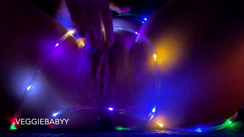 Veggiebabyy: Artsy, Oleoso, sgrillettamento della figa leggero per il perizoma