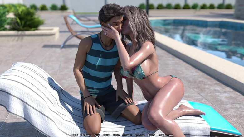 Porngame201: Edisi Utama Isteri Dan Ibu Tiri Awam #14b Bersantai Di Tepi...