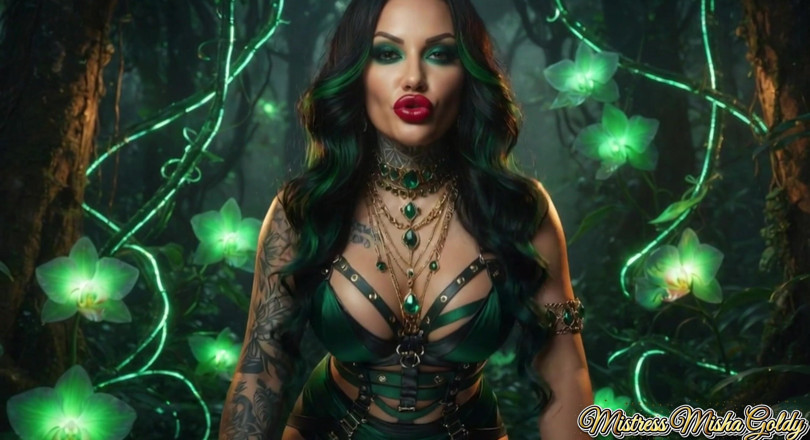 Goddess Misha Goldy: Définir des commandes pour des kinks profonds qui vous posséderont...