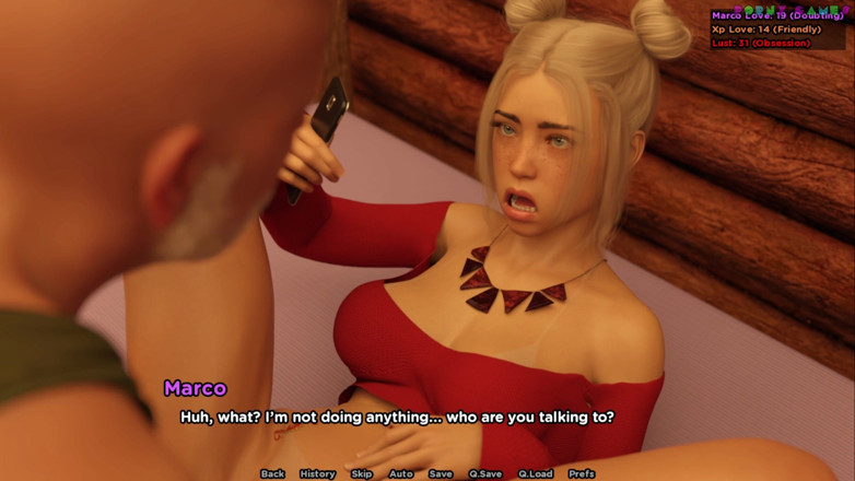 Porny Games: De verloofde van Lounatick - in verleiding komen, een creampie krijgen...