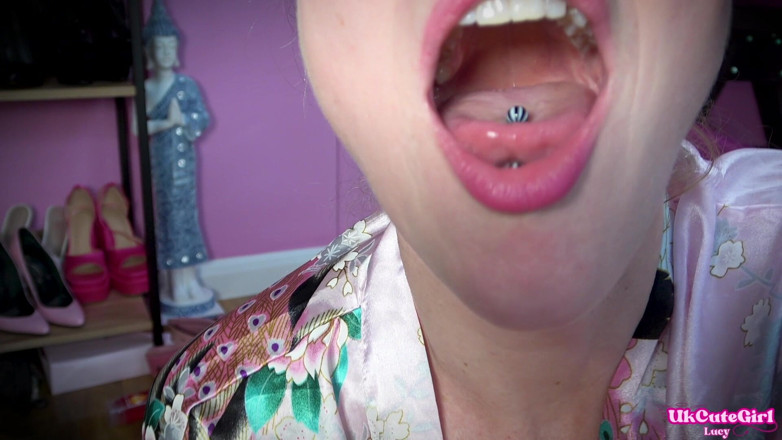 UKCuteGirl Lucy Lauren: Крошечный маленький дантист на вкус как бекон, погрязнутая великане Lucy