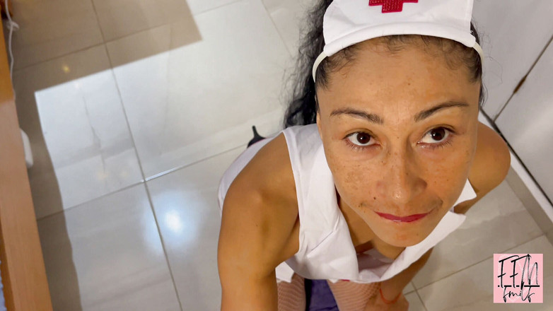 Magnita: The nurse wants you to cum in her mouth
