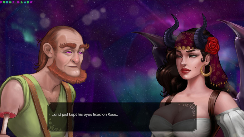 Porny Games: Ne efsane! Seksi gispsy ile seks, büyülü ormanda 4