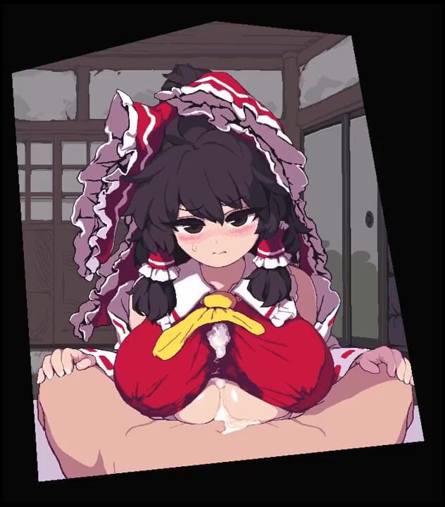 Velvixian_2D: Reimu - Titjob