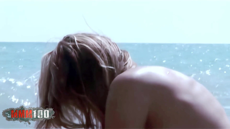 MMM100: Jenny One netter jenny One wird nackt am strand