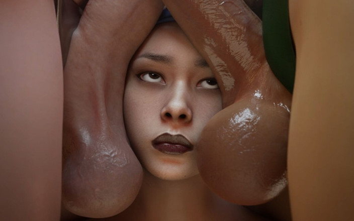Hatano Oshidax: Nyl 강렬하고 맛있는 난교 뜨겁고 맛있는 창녀는 자지에 둘러싸여 격렬한 하드 섹스