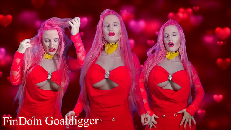 FinDom Goaldigger: Solo imagina