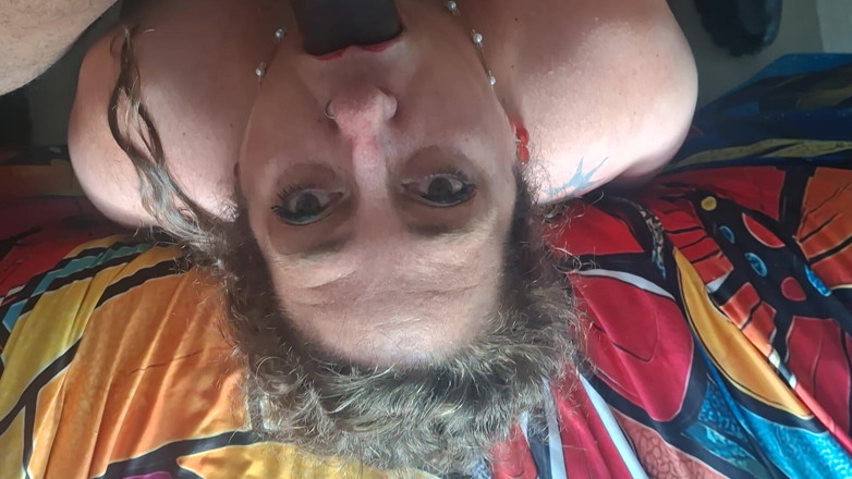 Kittenbritches: BBW Submissive Slut Roughly Face Fucked by BBC