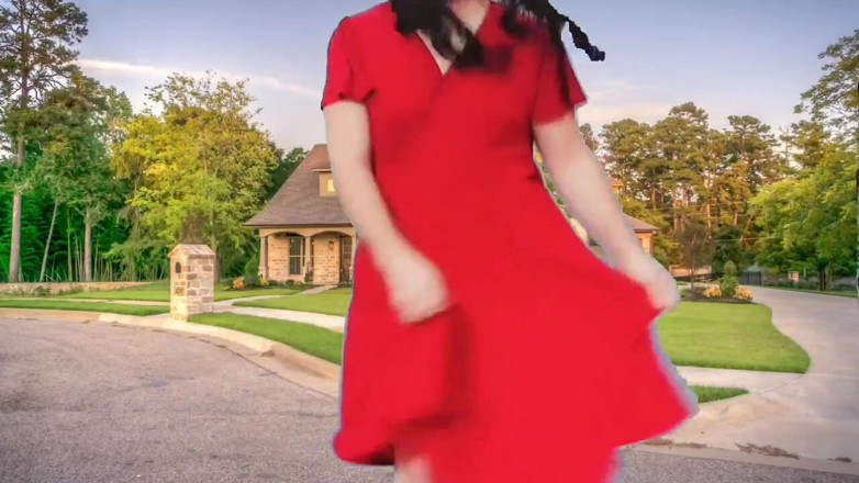 Kitty_Cross: Chatte, ladyboy, mouvements torrides dans la nature, entraînement à la danse