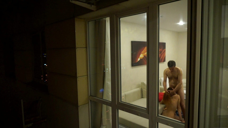 Dirty fantasy: 의붓딸과 섹스하는 노인을 몰래 보고 있어