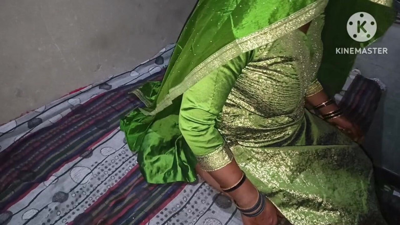 Savita5343: Indiancă Desi Bhabhi în costum verde Salwar futută tare de Devar