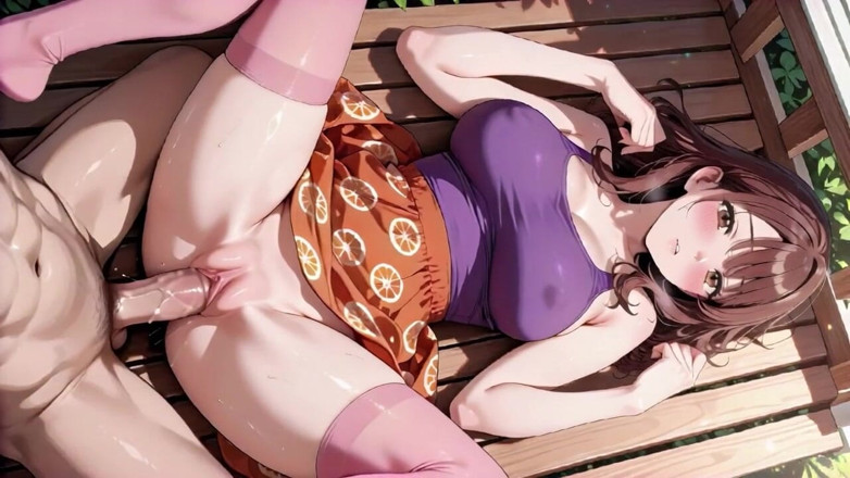 Tay Swift X: Stora tuttar Hentai Beauty studsar passionerat på tropisk veranda - droppande...