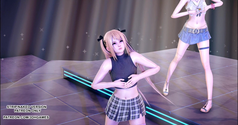 3D-Hentai Games: Горячий танец завоевателя Doa Marie Rose Misaki Tamaki, горячий танец 4k 60fps
