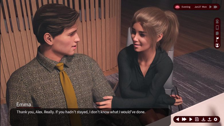 Johannes Gaming: Susurros de deseo - Faithfull Path 14 - Emma quiere que Alex la...
