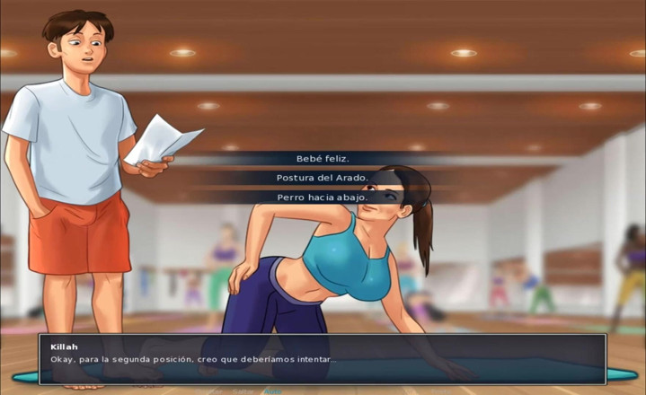Cartoon Universal: Cerita musim panas bagian 1 - yoga seksi (sub espanol)