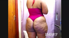 Big black clapping booties: Masturbare cu curul meu ginormos într-un bikini sexy, episodul 8
