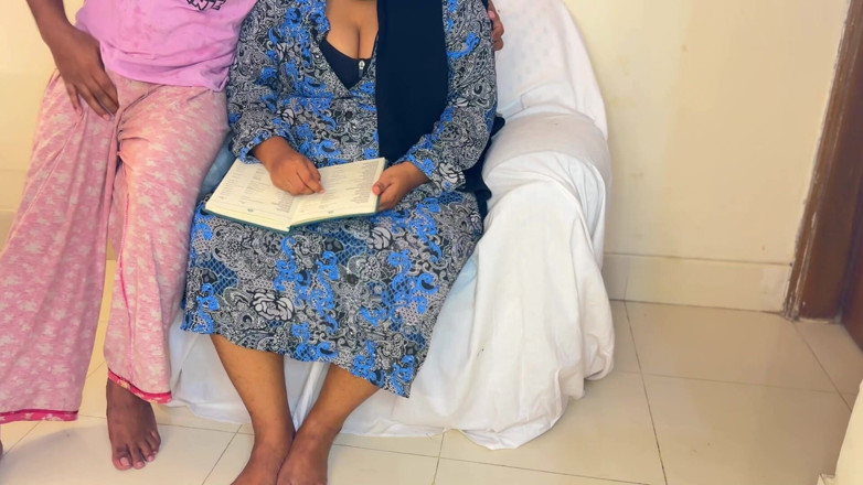 Aria Mia: Arabian rabuda sexy gordinha tutora e estudante fodendo quando os...