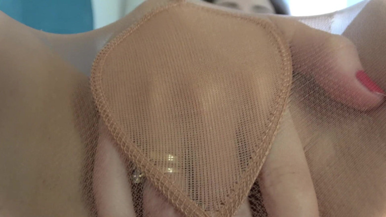 Wanilianna: Wanking min fitta i lager nylons