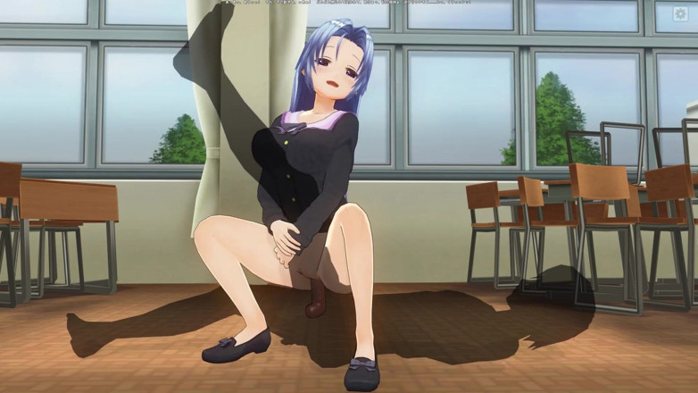 H3DC: Hentai 3D, une fille timide se fait baiser pendant la pause
