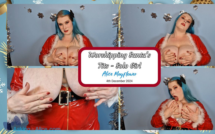 Alice_Mayflower_Scottish: Adorando le tette di babbo natale - ragazza solista