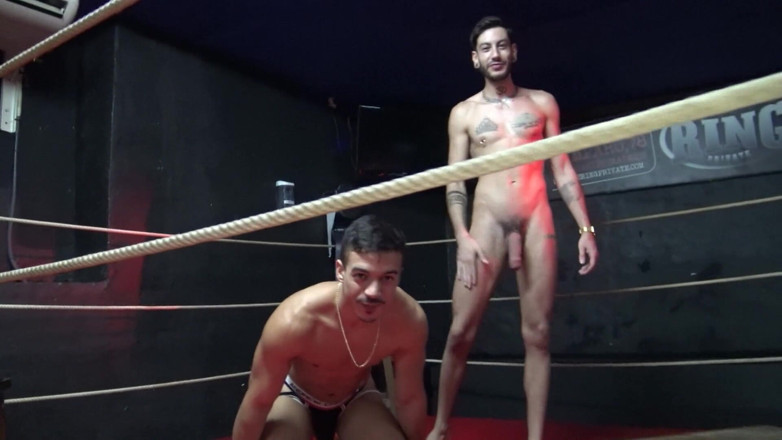 Gaybareback: Jonathan Miranda dikongkek tanpa kondom oleh Alexis Clark